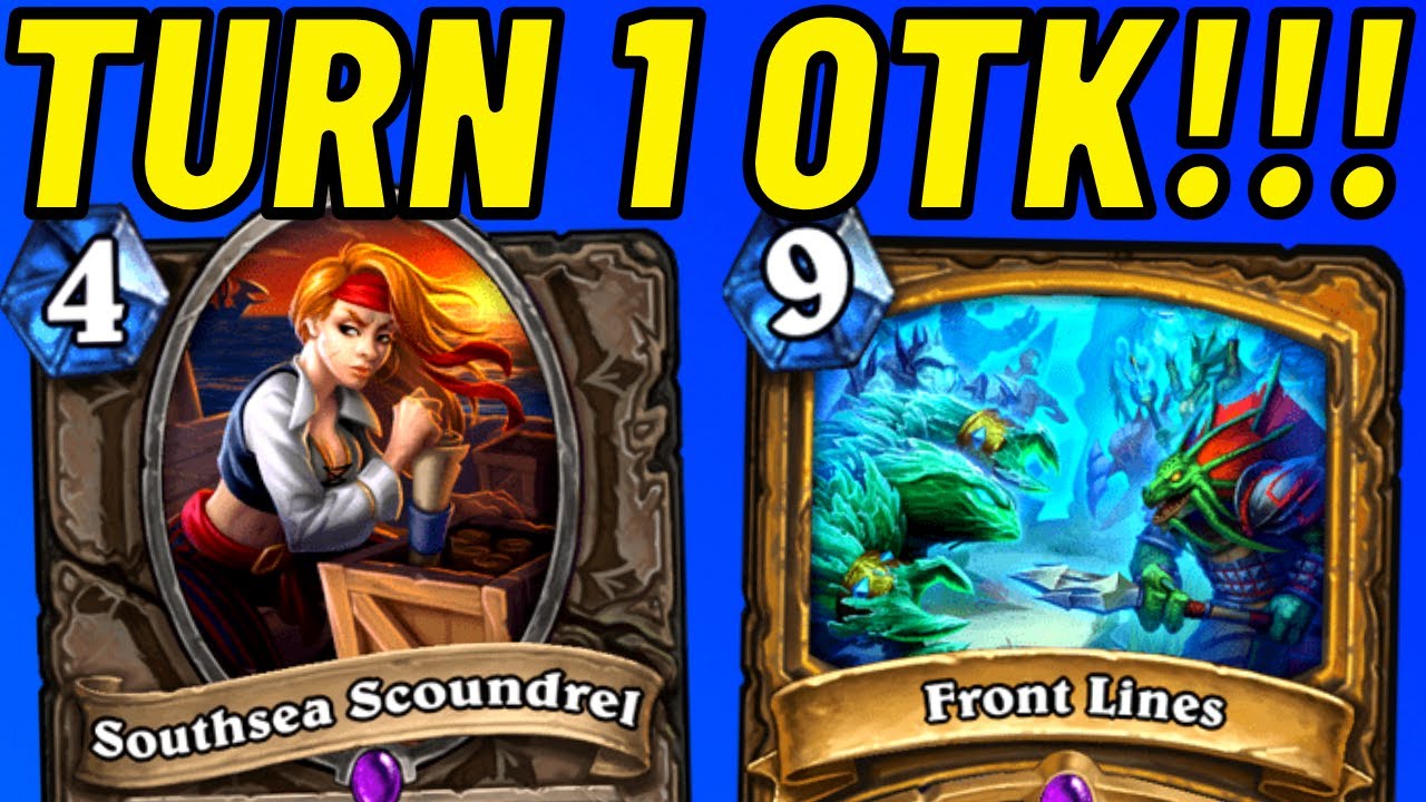 TURN 1 OTK!!! Hearthstone Standard FTK! NOT CLICKBAIT!