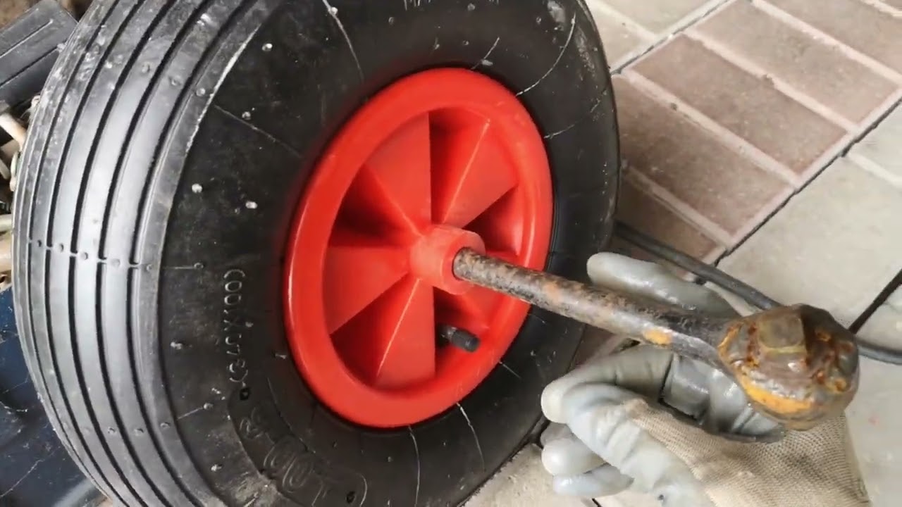 Naprawa 40 letnich taczek