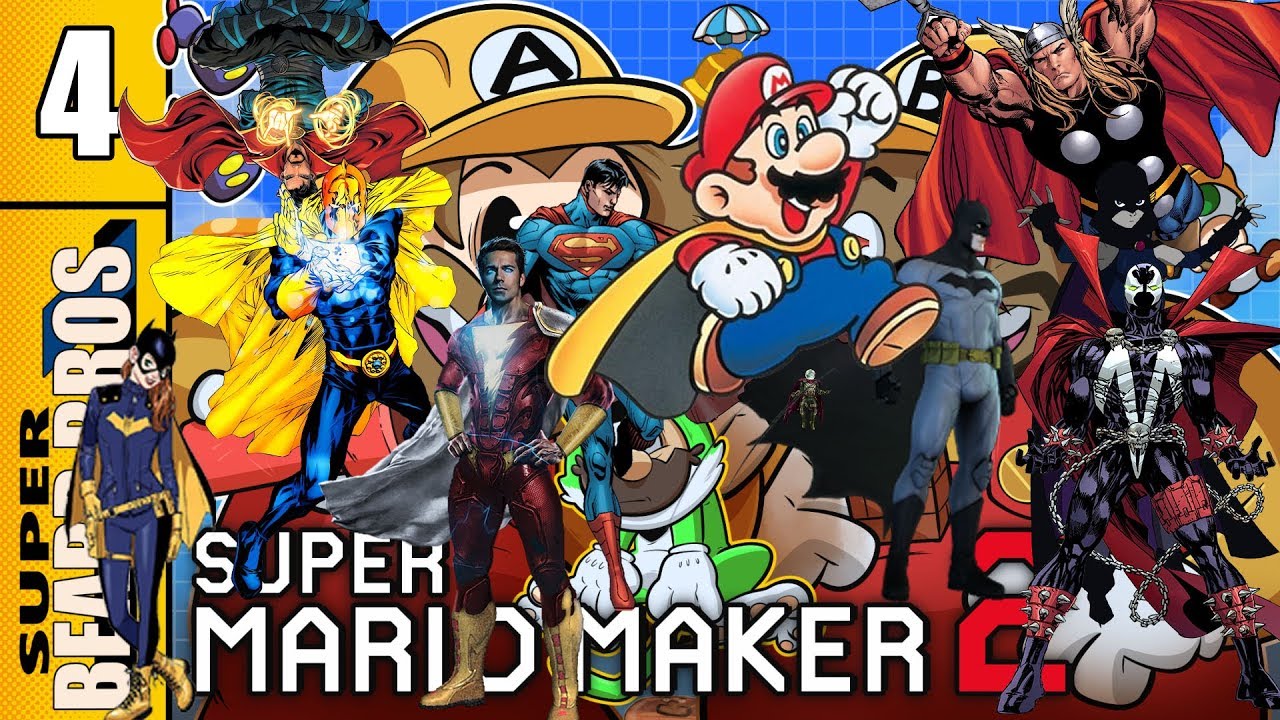 All Heroes Wear Capes 4 | Super Mario Maker 2 | Super Beard Bros.