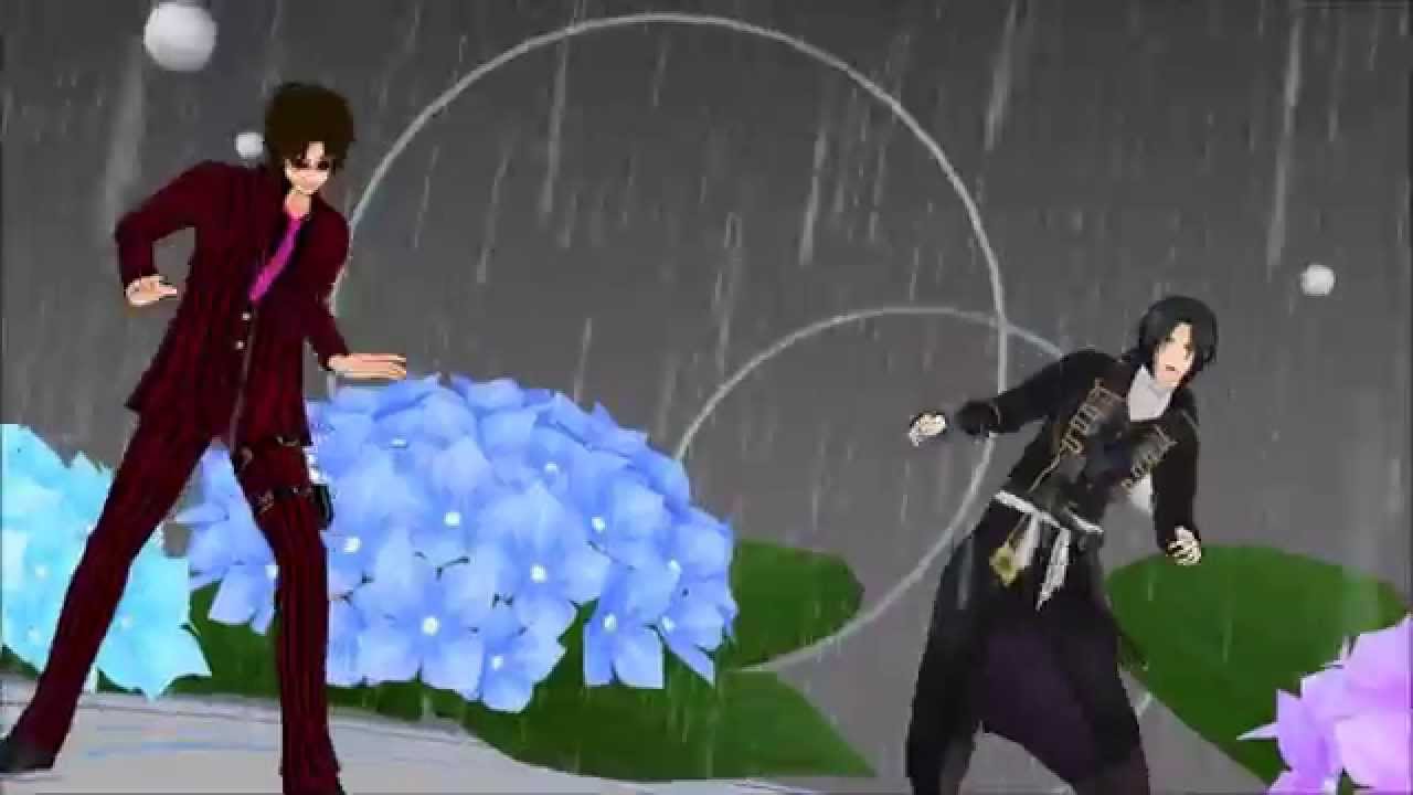 【MMD銀魂×薄桜鬼】土方さんと辰馬で狂喜乱舞
