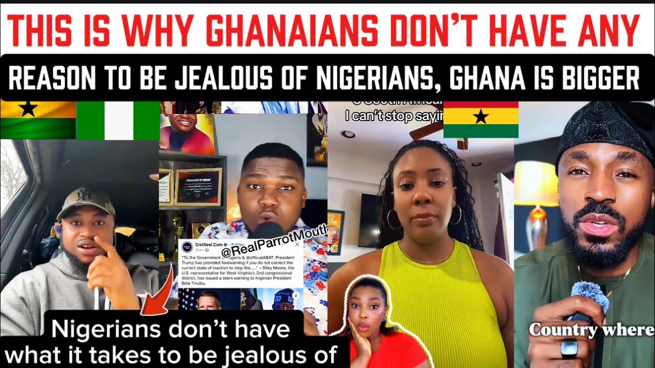 Вот почему у ганцев нет причин завидовать нигерийцам 🇬🇭🇳🇬