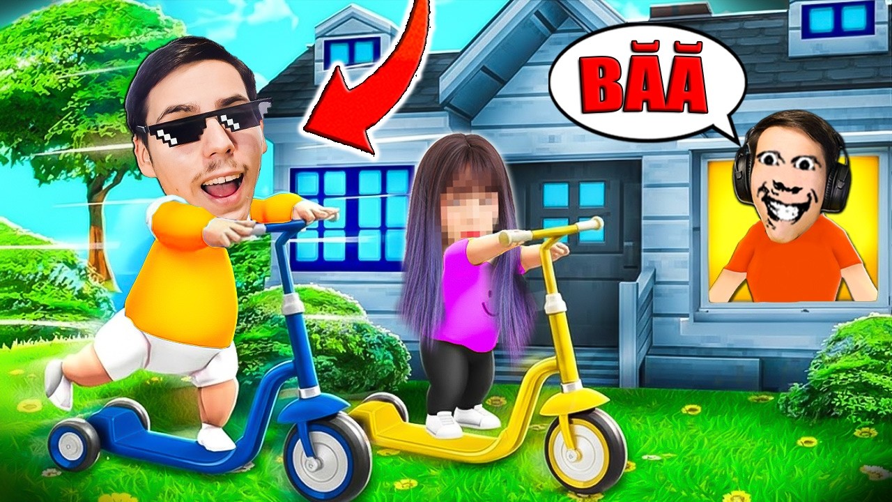 Scapa de Tatal STRICT ca si BEBE !