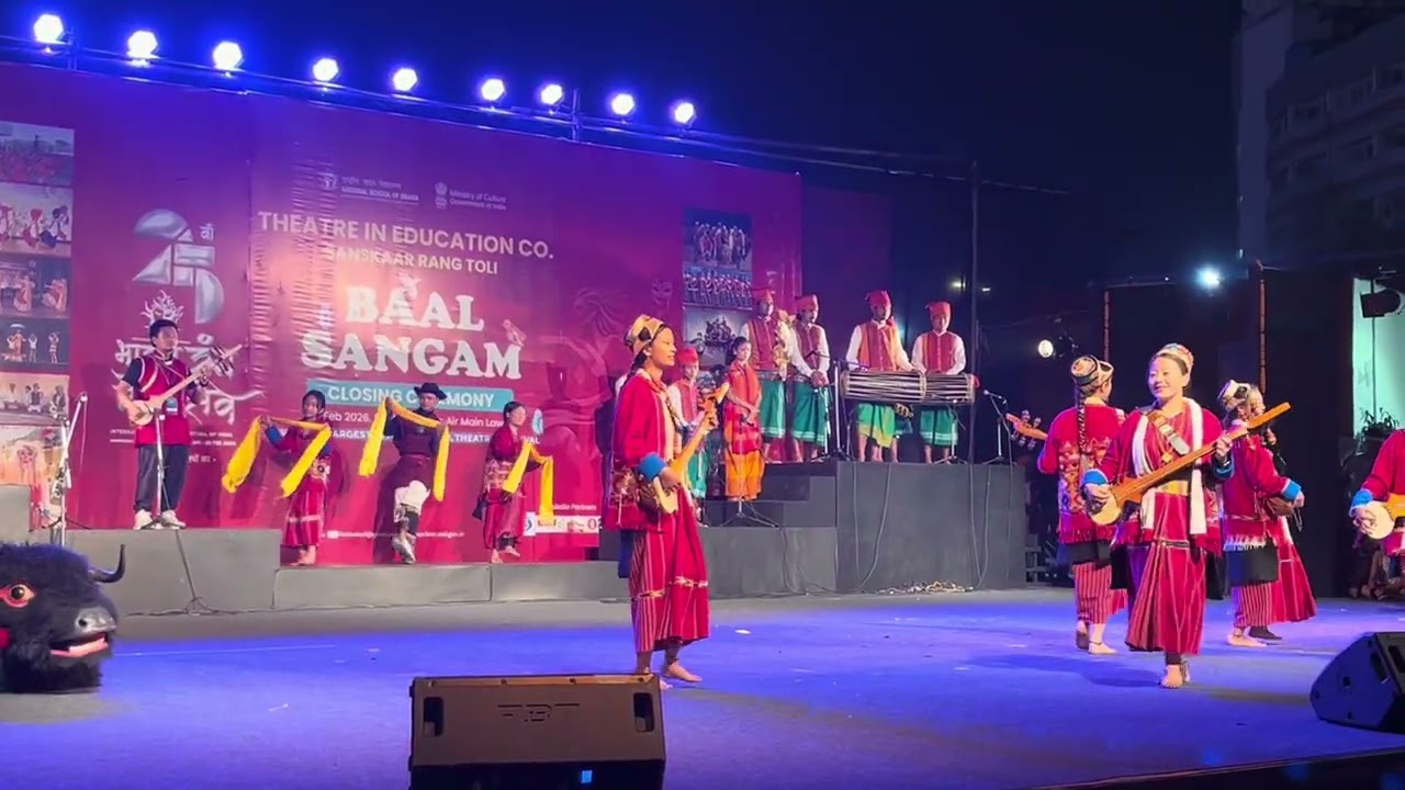 Arunachal Pardesh Folk Music & Dance | Yak Cham  Traditional Dance 