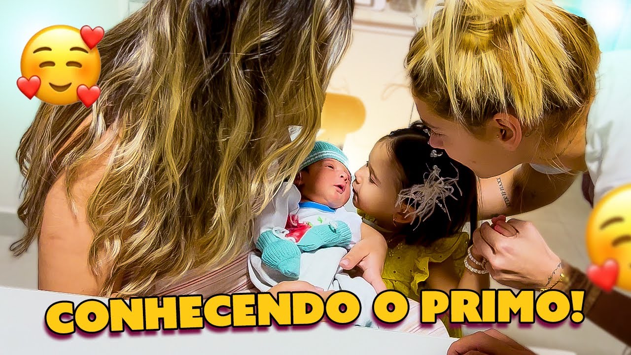 FILMEI A REAÇÃO DAS MARIAS CONHECENDO O PRIMINHO PELA PRIMEIRA VEZ!!!