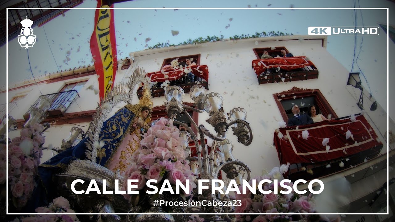 Virgen de la Cabeza 2023 | Calle San Francisco - Petalada