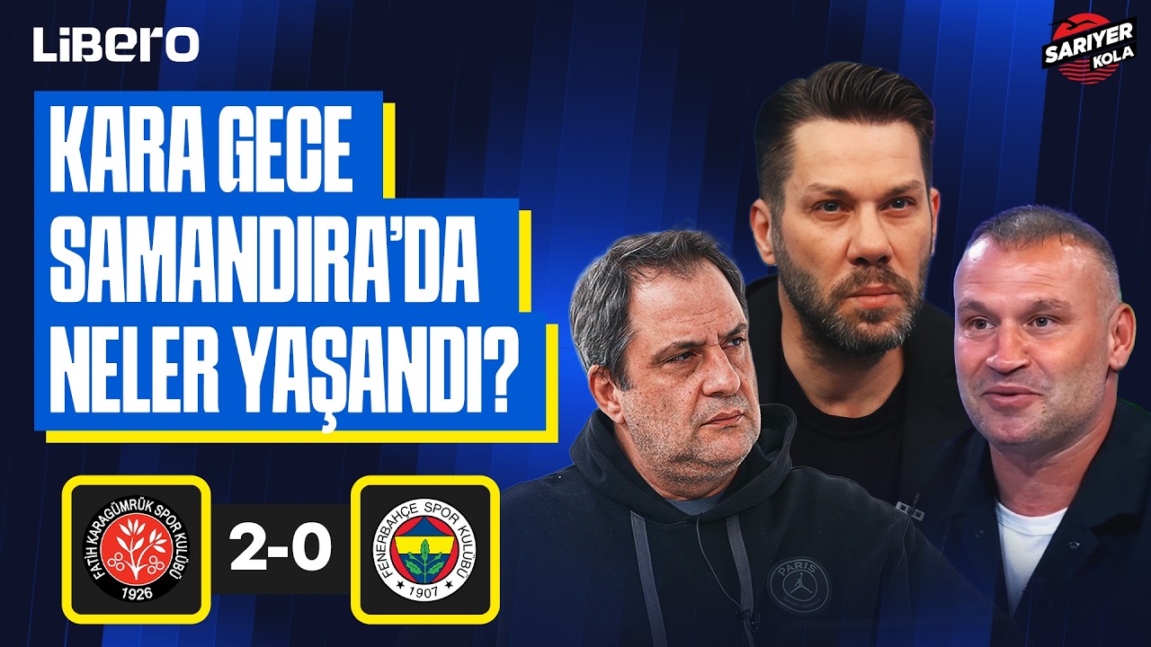 CANLI | Fenerbahçe Karagümrük'e 2-0 Yenildi | Yenilmezlik Serisi Bitti | Fırat Aydınus, Serkan Balcı