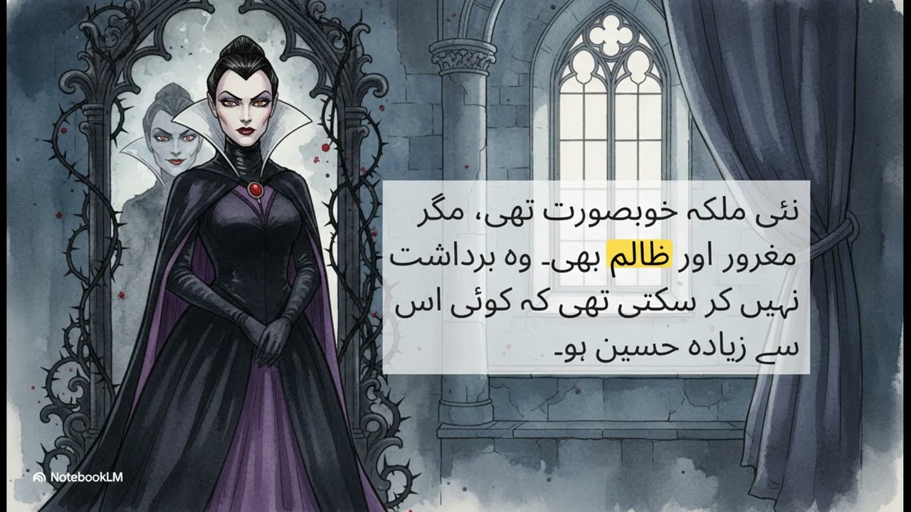 Urdu Kahani snow white 