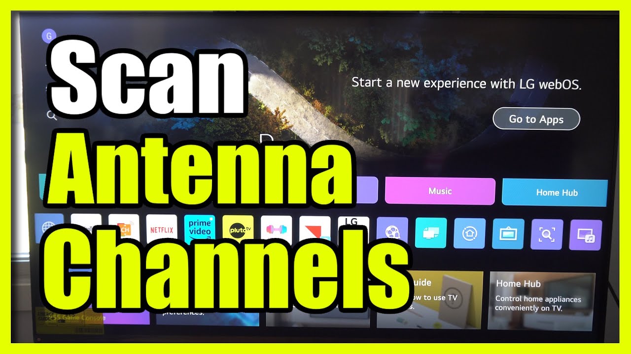 How to Scan for Antenna Channels on LG TV (Easy Tutorial)