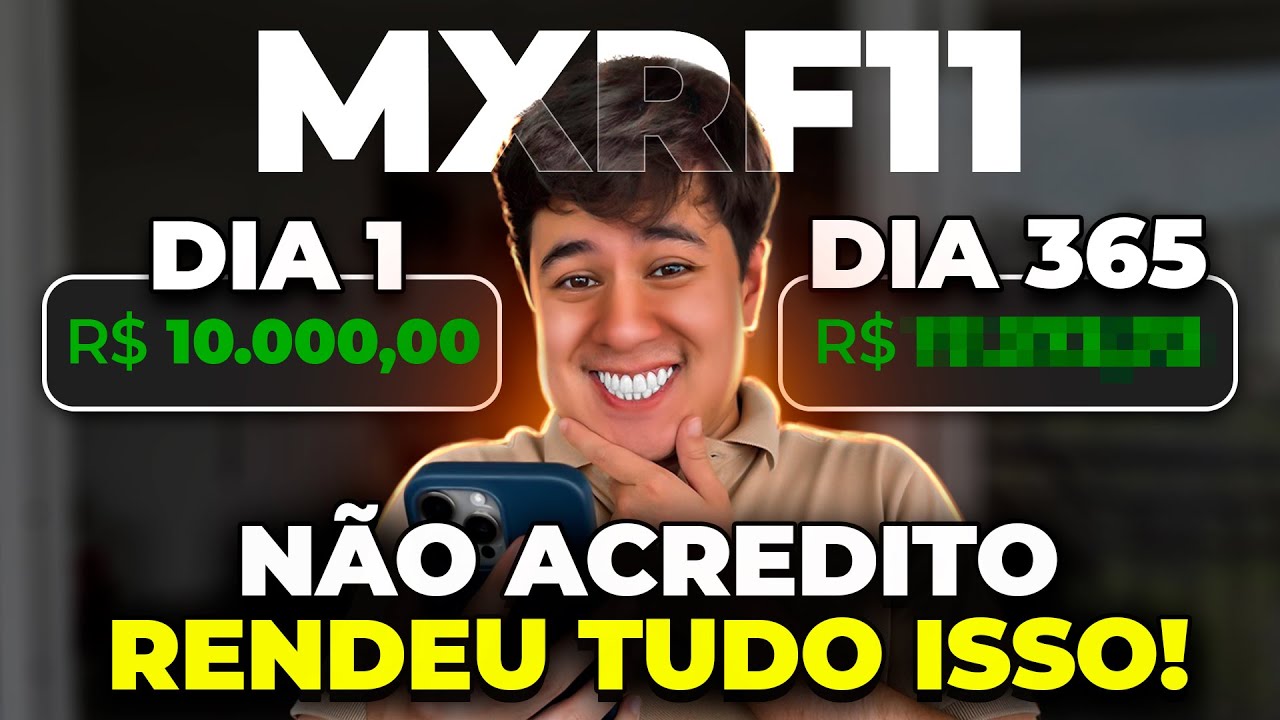 COMPREI 1000 COTAS DO MXRF11! 1 ANO DEPOIS RENDEU QUANTO?