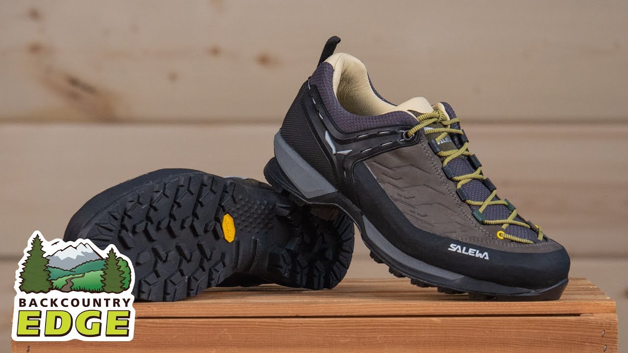 Мужские кожаные кроссовки для горного туризма Salewa