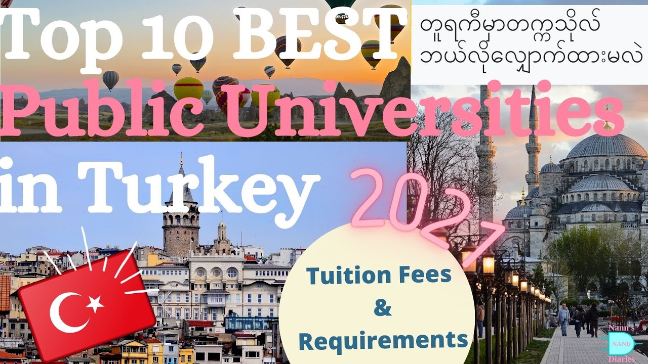 [Eng Sub] Top 10 Best Public Universities in Turkey 2021 / How to apply / Study in Turkey