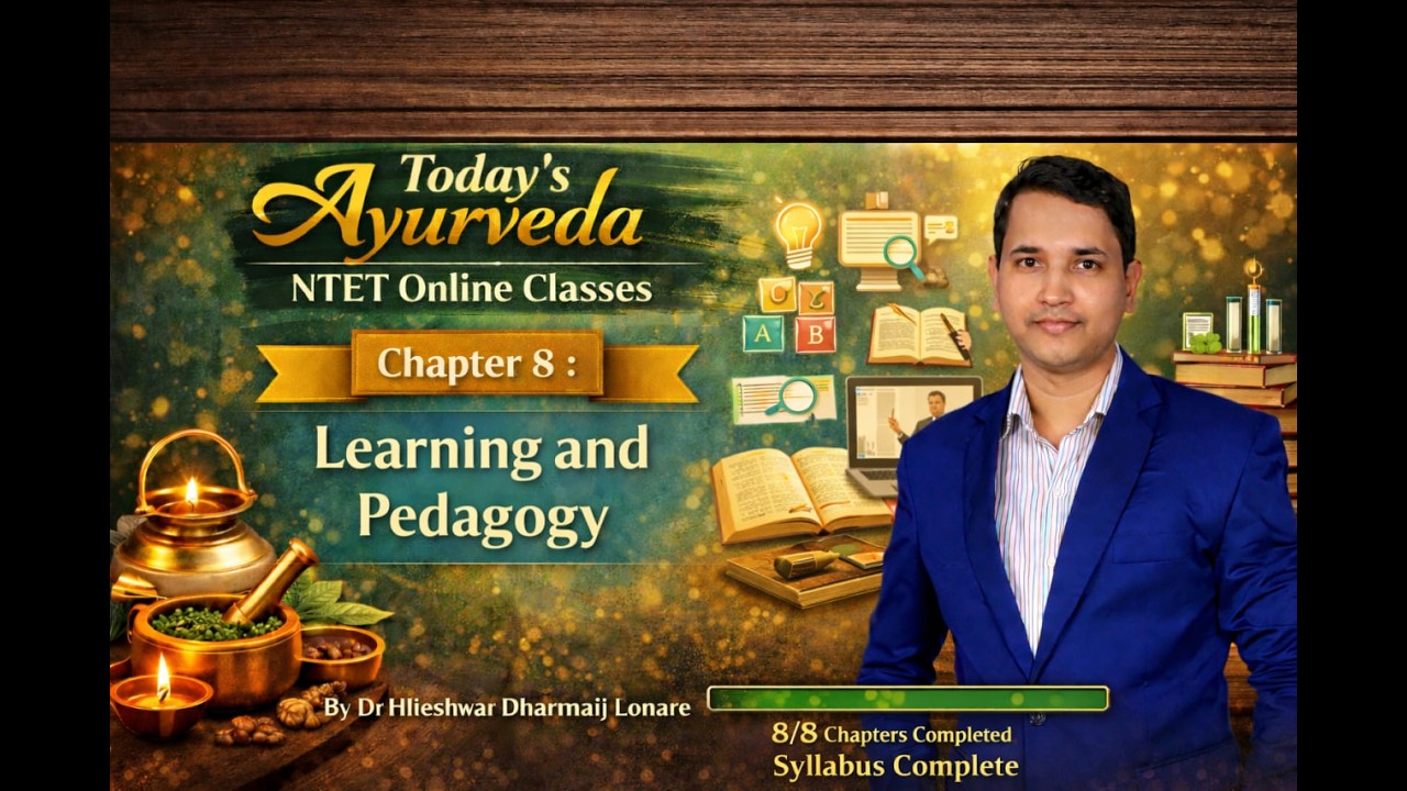 Lecture 50/100 for NTET May 2026 | Todays Ayurveda App | Day 50 Full  Lecture (Marathi)