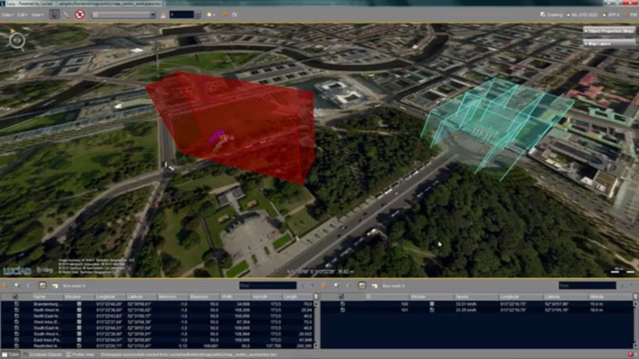 Automatic Drone Detection System using Luciad Technology