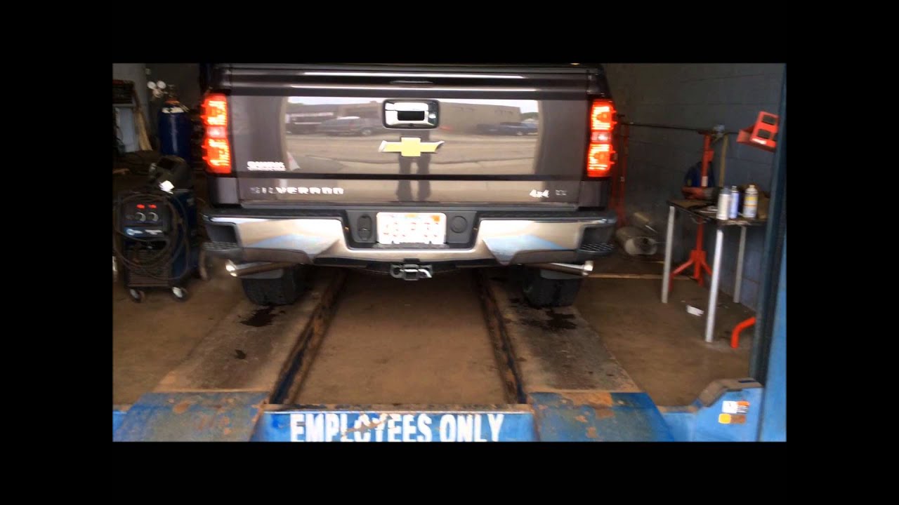 2014 Chevy Silverado Dual Exhaust Conversion