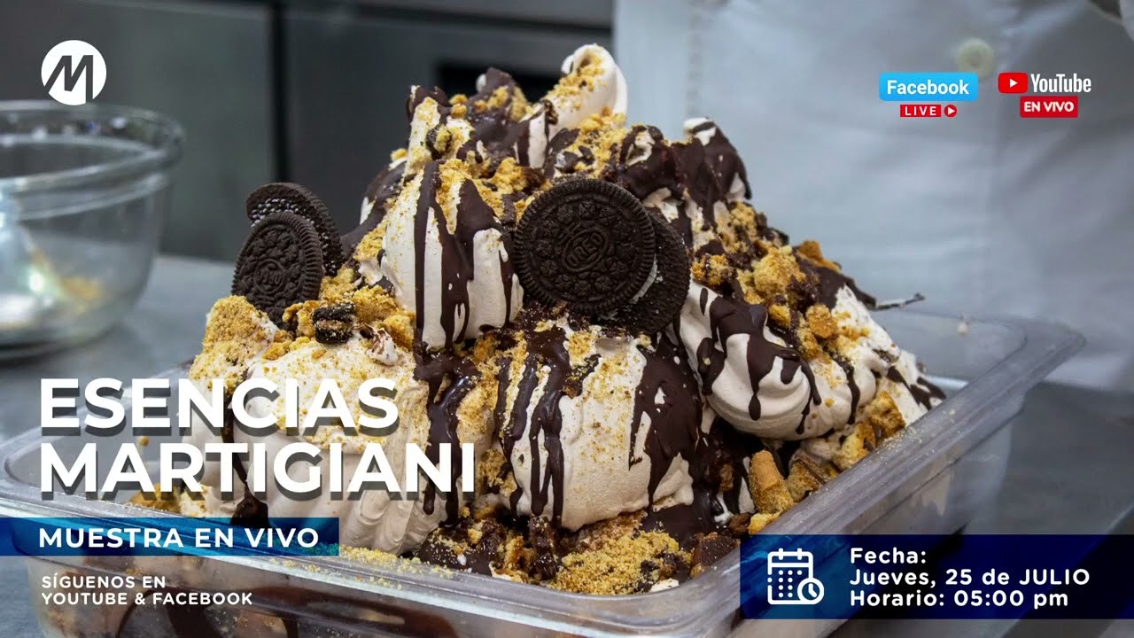 Helados Artesanales de Menta y Ron con Pasas - Esencias Especializadas para Helados Martigiani