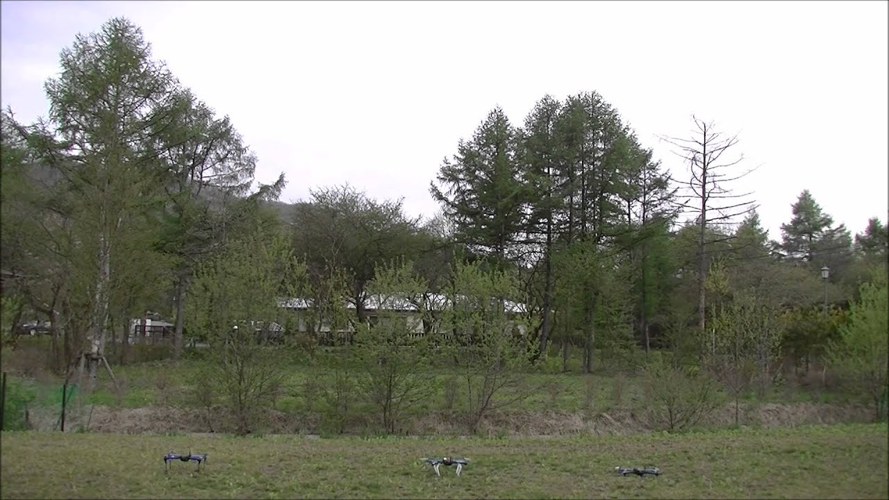 Multi-Vehicle test with ArduPilot Copter, Tracker, Mission Planner