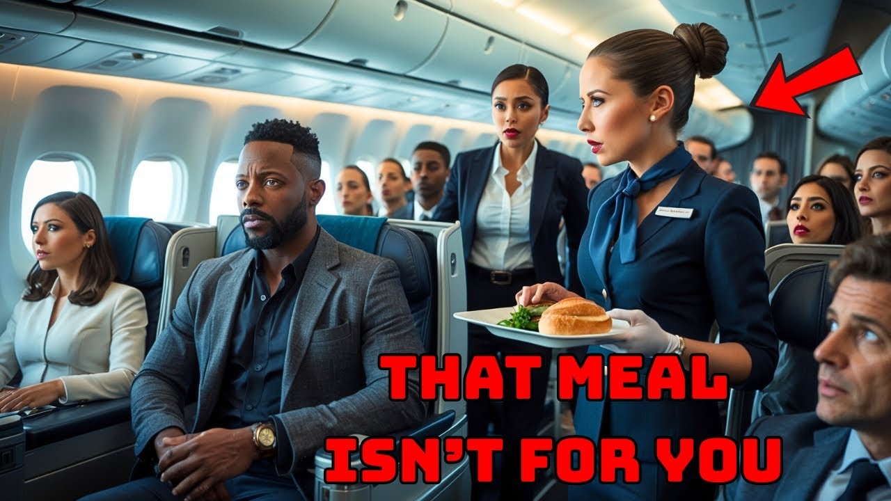 Black CEO Denied First Class Meal — Then FIRES Whole Crew in Front of Everyone!