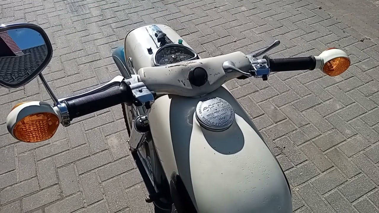 MZ ES 125 po naprawie elektryki 