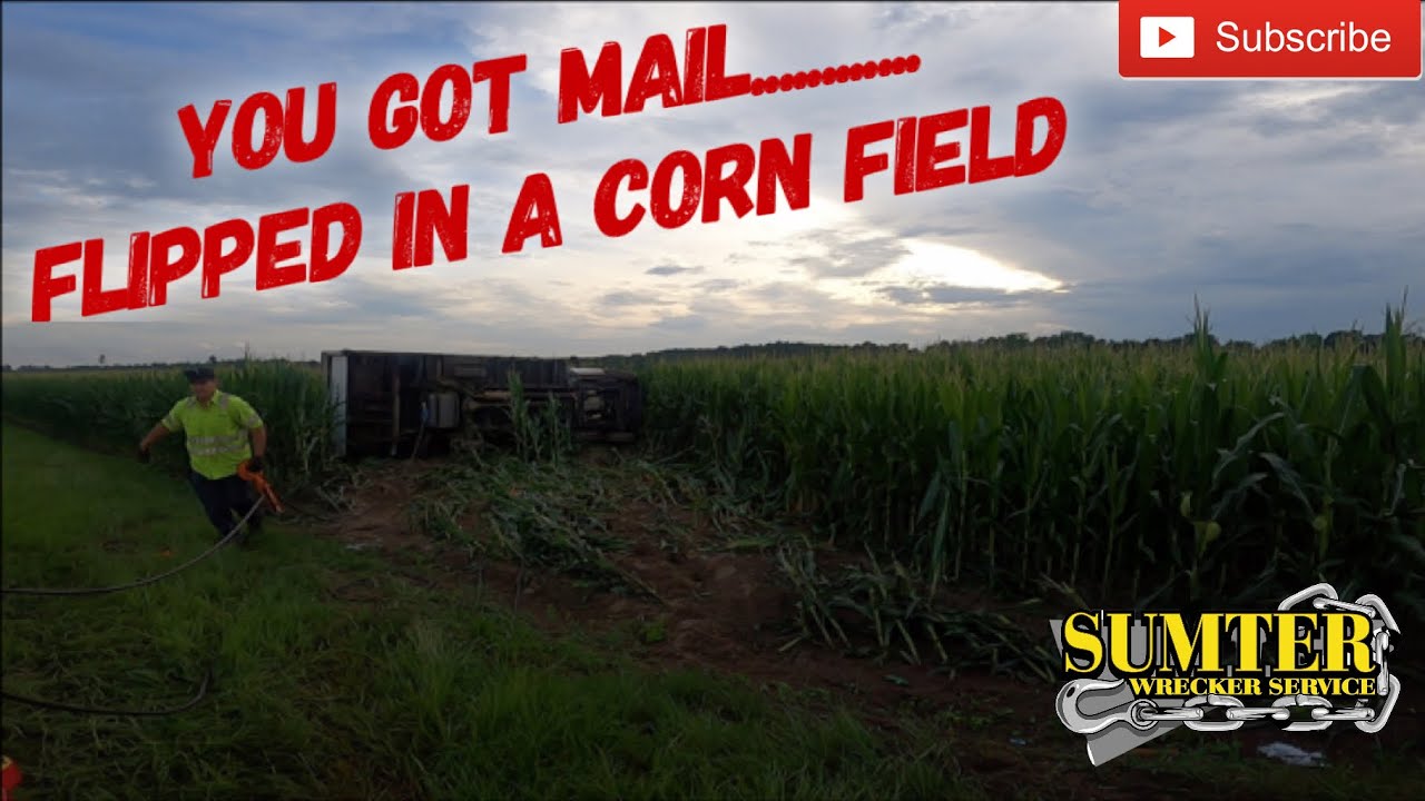You got MAIL............Flipped in a corn field