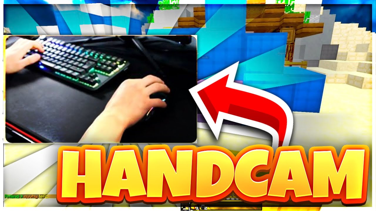 BEDWARS con IL MIGLIOR MOUSE e HANDCAM!