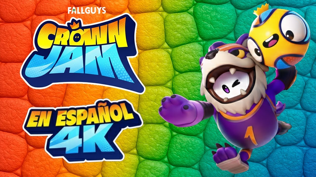 Fortnite FALL GUYS CROWN JAM - 4K