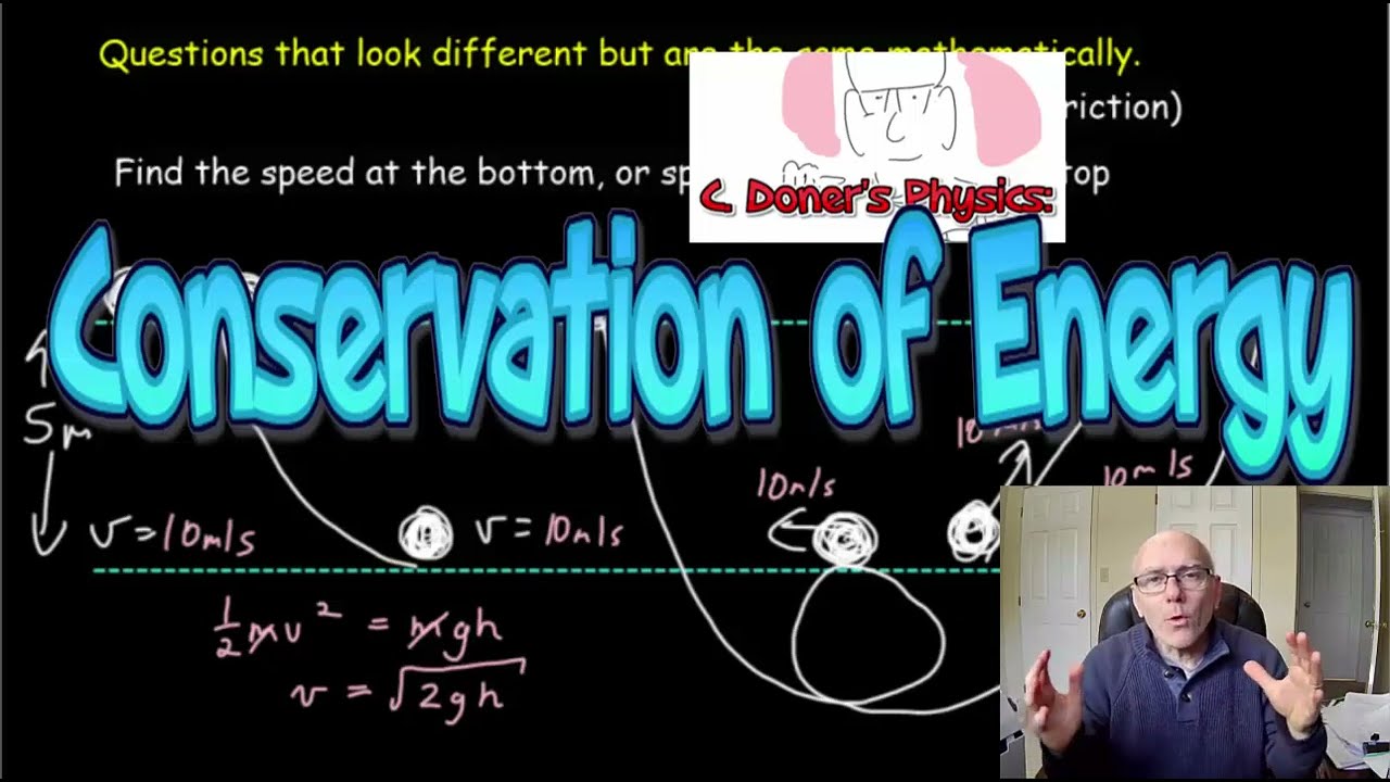 Applying the Law of Conservation of Energy