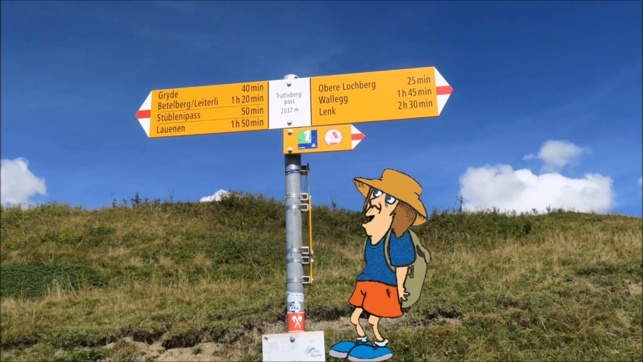 Lenk - Wallbachschlucht - Trüttlisbergpass - Gryden - Betelberg /// 9. Sept. 2023