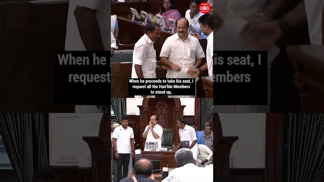 TVK&rsquo;s JCD Prabhakar elected unopposed as Tamil Nadu Assembly Speaker