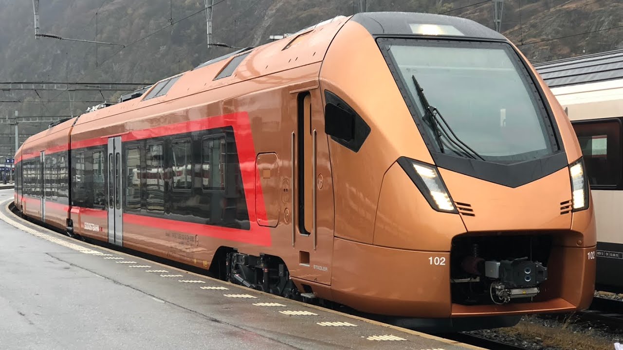 [FR/DE] Trafic ferroviaire Vaud et Valais/Bahnverkehr Waadt und Wallis - Transports Publics Suisses