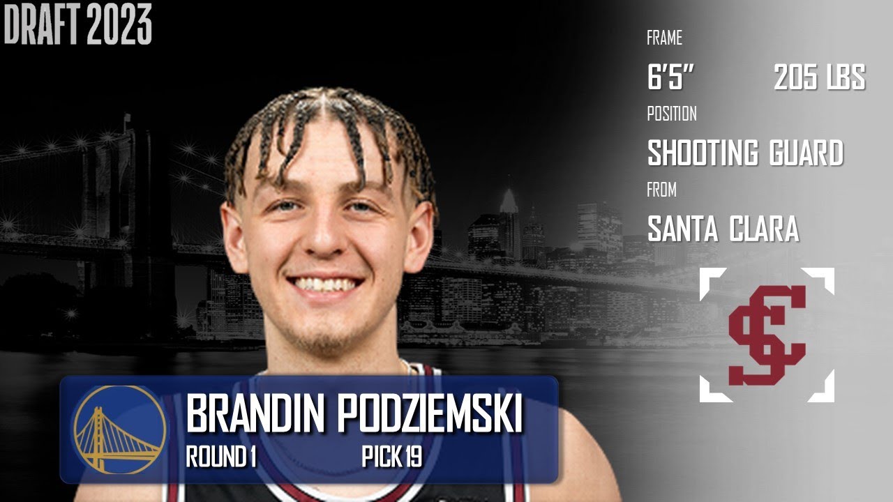 2023 NBA DRAFT: Brandin Podziemski | Golden State Warriors