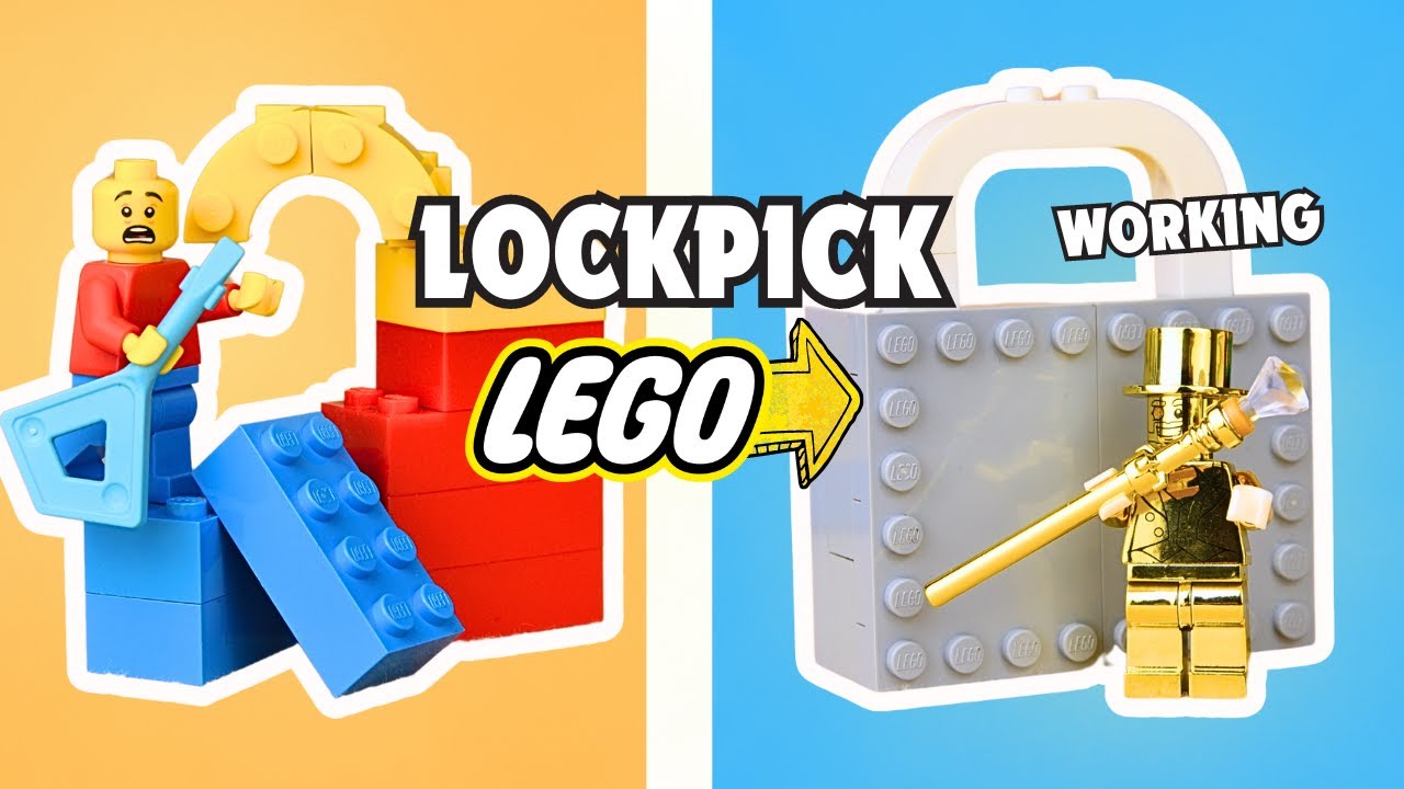 Я сделал 20 функциональных ЗАМКОВ из LEGO!
