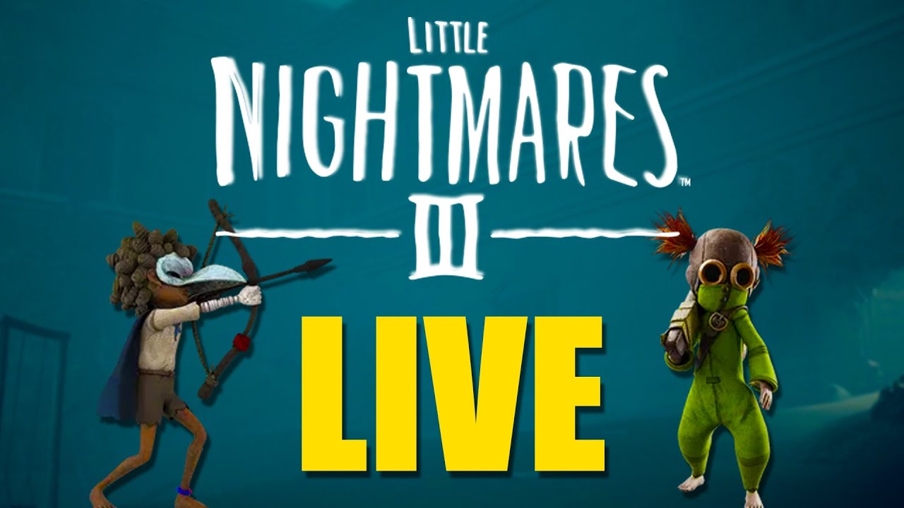 LITTLE NIGHTMARES 3 JUST DROPPED! 😱 First Time Co-Op Chaos w/ @MissShadowLovely | New Horror!