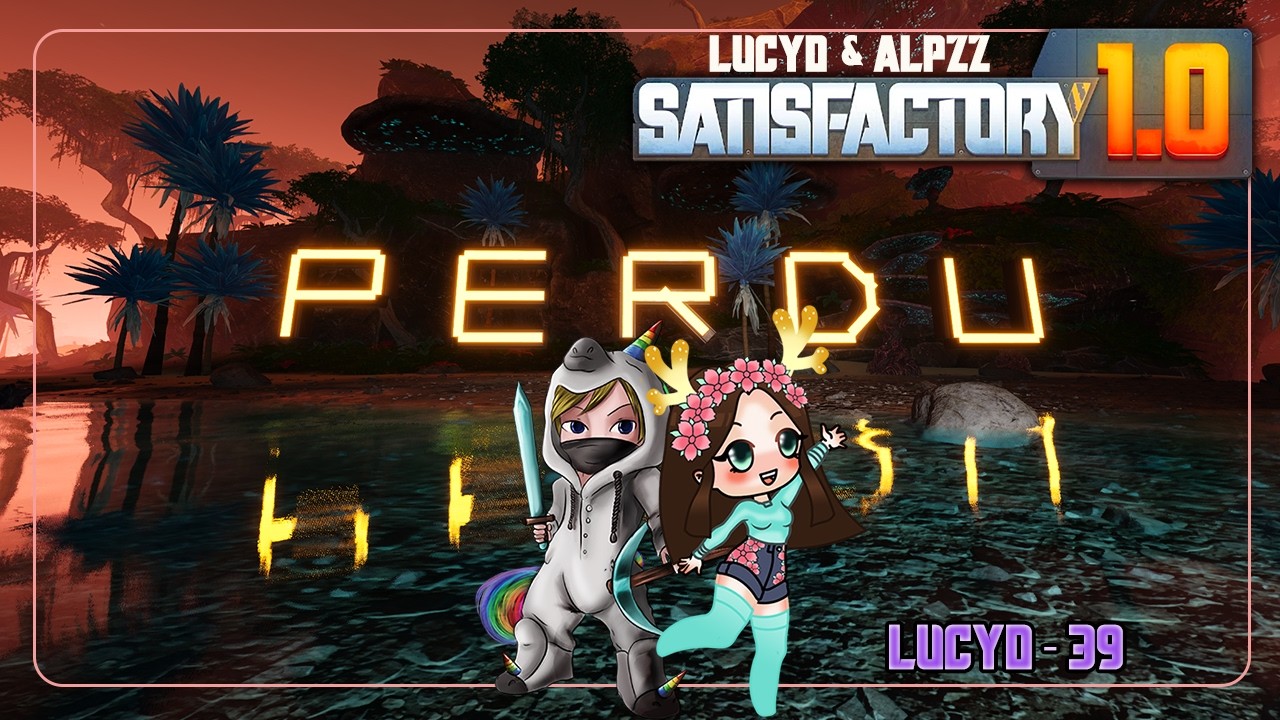 [Satisfactory] Découverte et build en duo avec @LvcydDrawing 039