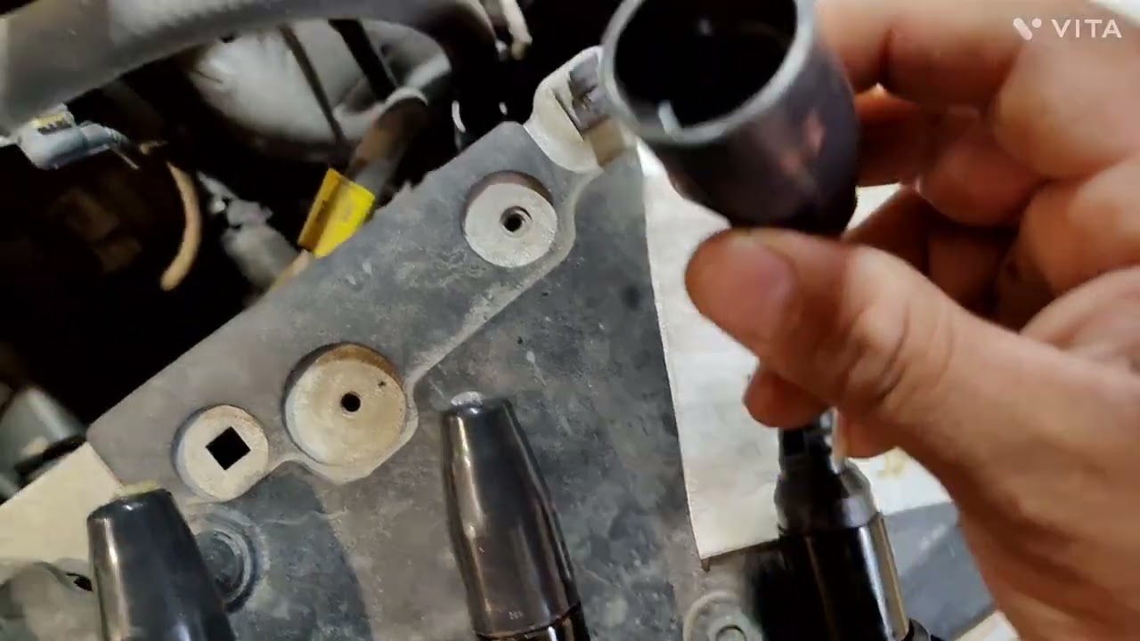 2017 Chevy Sonic 1.8L spark plugs & coil pack replacement.