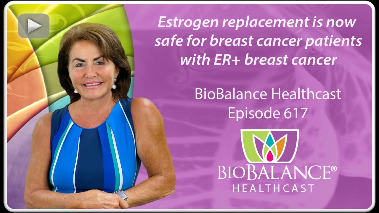 Estrogen replacement is now safe for breast cancer patients with ER+ breast cancer