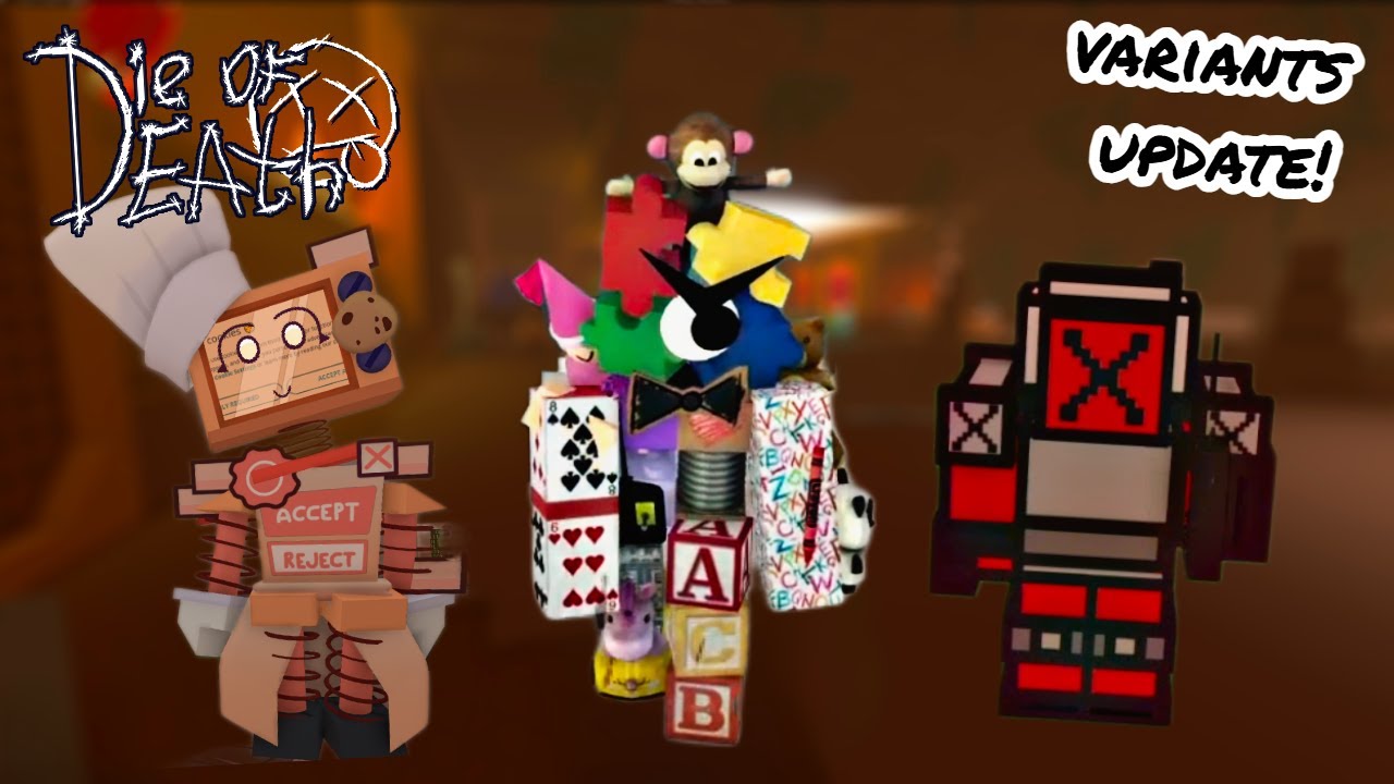 WINNING WITH EVERY NEW KILLER SKIN! (Variant Update) | Roblox Die of Death