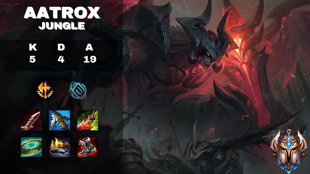 Jungle Aatrox vs Zaahen - Challenger League of Legends Replay