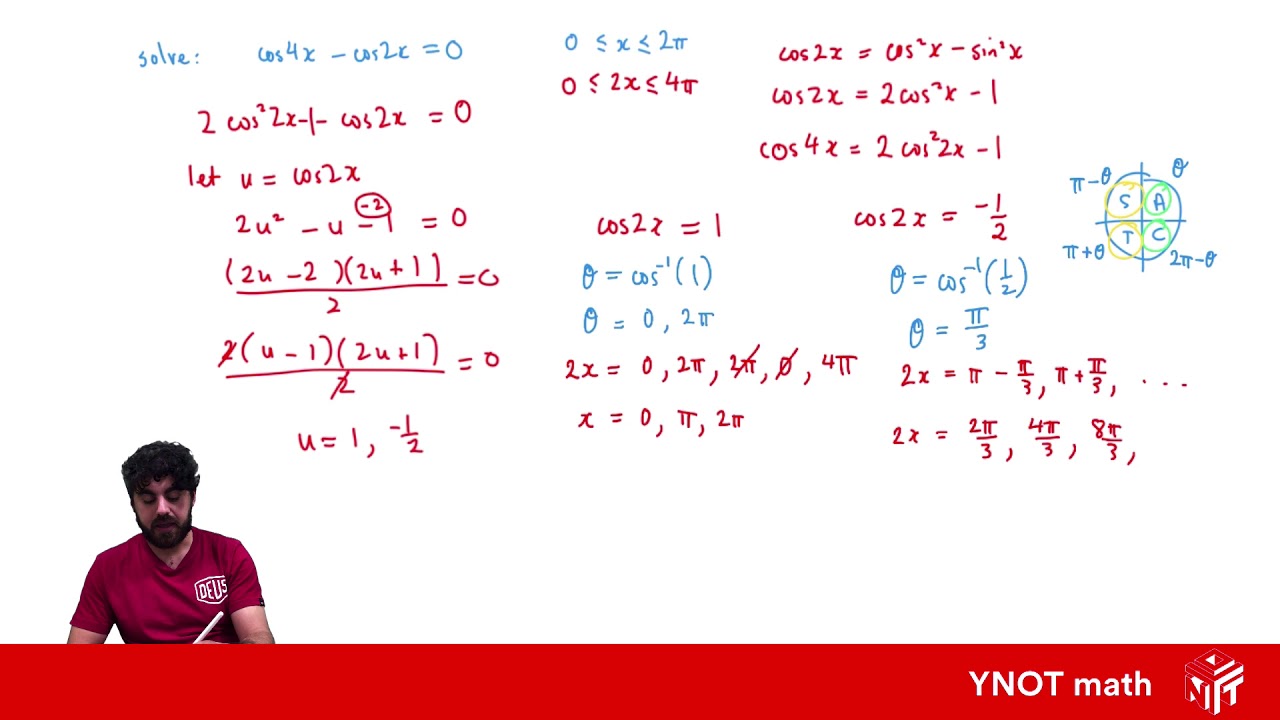 Solving Harder Trigonometric Equations