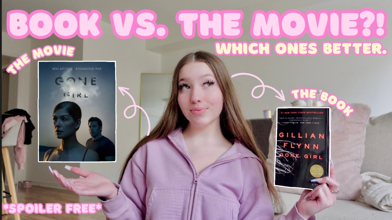 reading gone girl + watching the movie 🖤 spoiler free reading vlog [is the movie better?!]