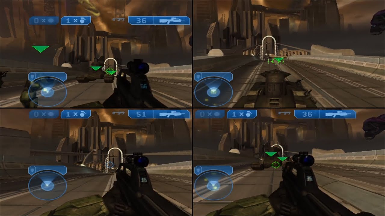 Halo 2 - 4 player co-op