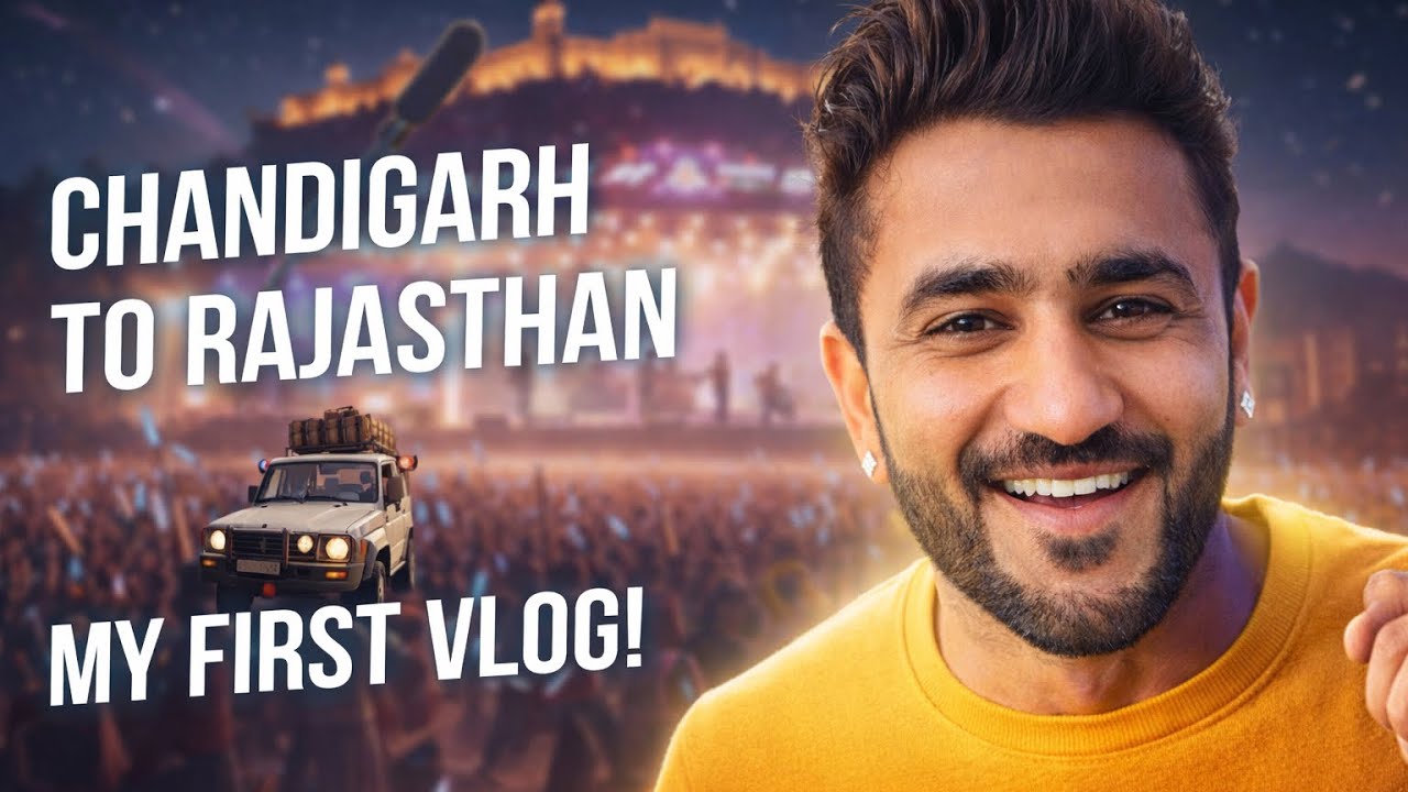 My first vlog | Chandigarh to Rajasthan | Event vlog | travel with my team full enjoy full masti 🥳