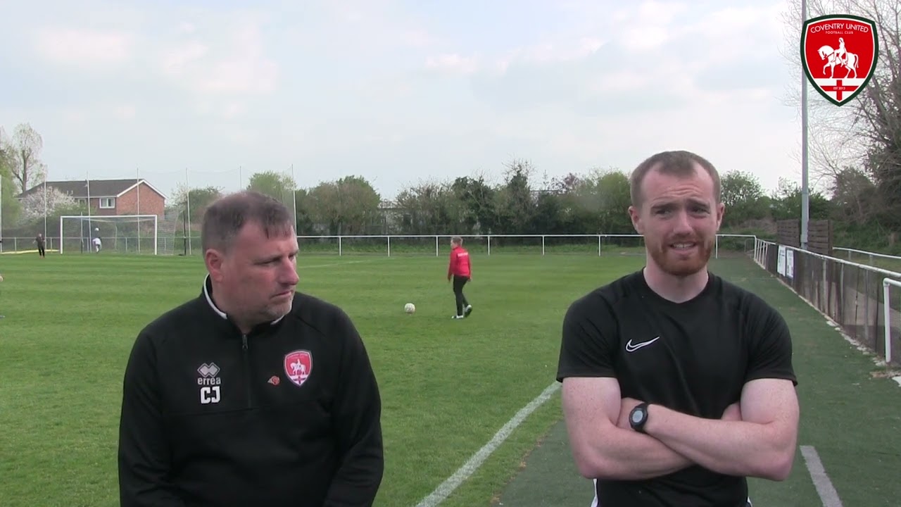POST MATCH - Eynesbury Rovers vs Coventry United, with Ivor Lawton and Craig Jones