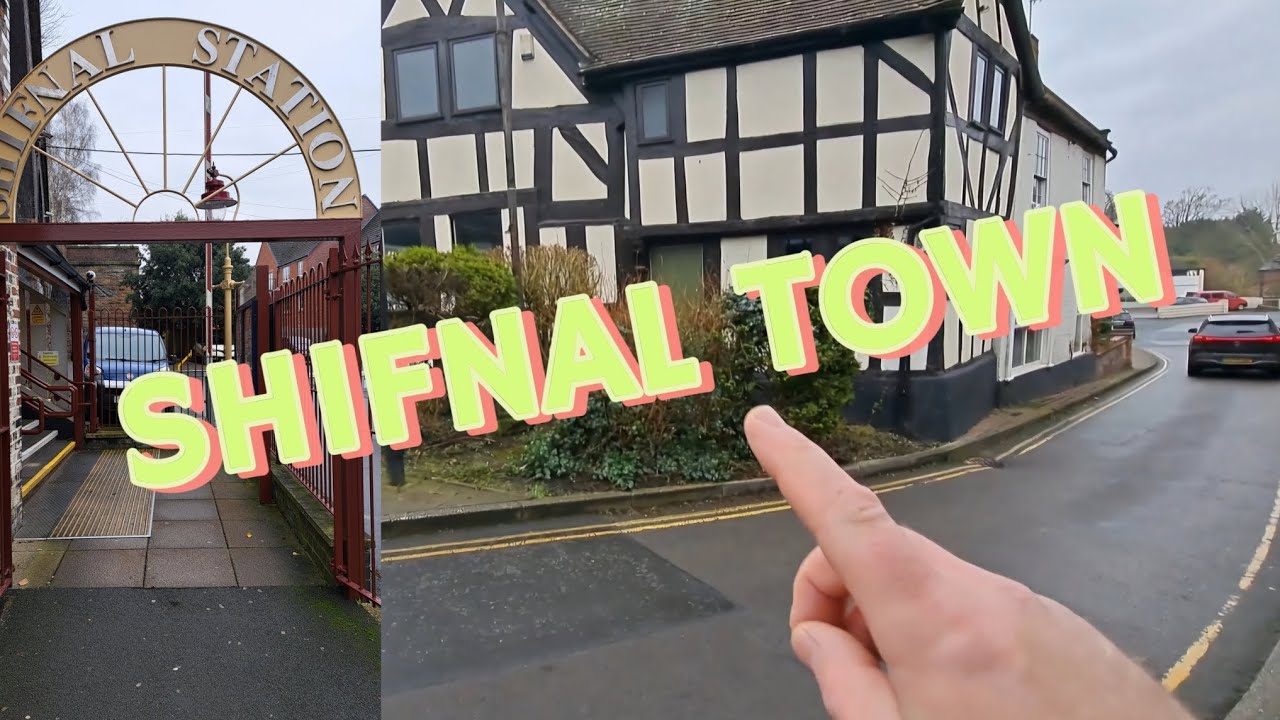 SHIFNAL MARKET TOWN (what's it like??)#youtube #shropshire #explore #wolverhampton #vlog #railway