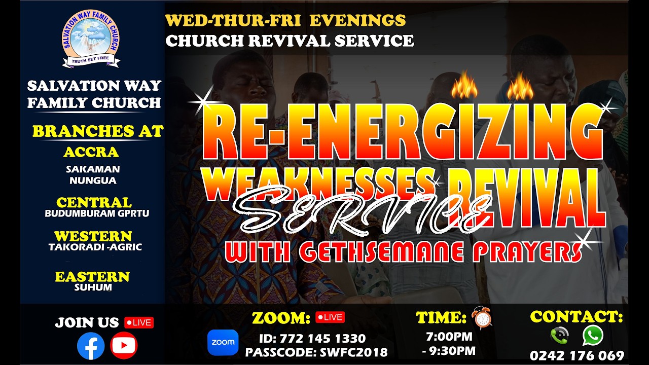 W2P SERVICE WITH GETHSEMANE PRAYERS (FRIDAY 30/01/2026)