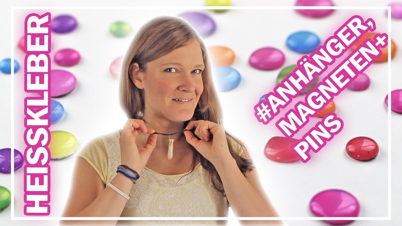 7 ANHÄNGER + PINS mit HEISSKLEBER | Kristall, Lebkuchenherzen, Perlen