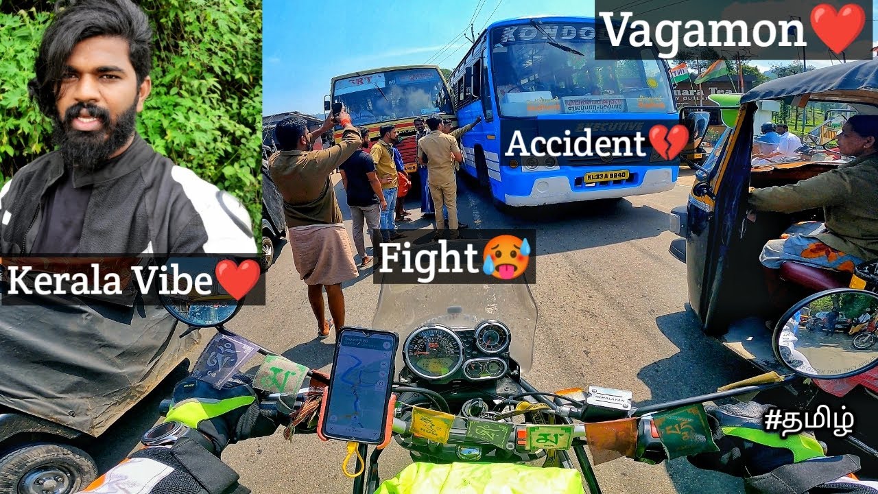 Kerala Bus Accident💔| Fight😨 | Vagamon❤️Atrocity | Part-2 | Tamil | Balak Motovlog | Balak |
