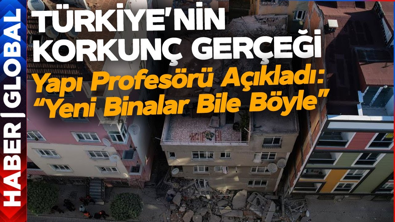 Bahçelievler'de Çöken Bina Sonrası Prof. Dr. Ali Koçak Acı Gerçeği Açıkladı: Yeni Binalar Bile Böyle