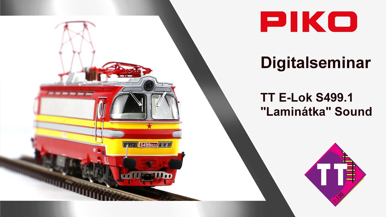 PIKO [D043] Digitalseminar Spur TT S499.1 