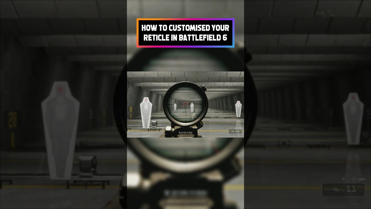 Don't Miss This Reticle Customization Setting in Battlefield 6