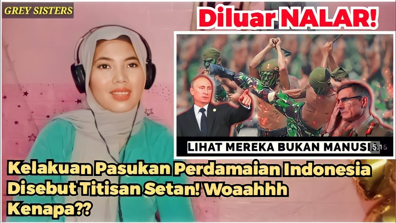 KOK BISA❗KELAKUAN PASUKAN PERDAMAIAN INDONESIA DISEBUT TITISAN SETAN!!
